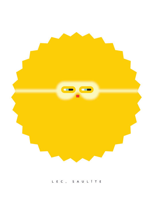 Lec, Saulīte — A3 Poster