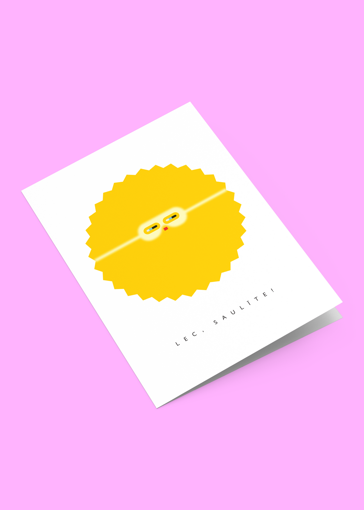 Lec, Saulīte — Folded Card