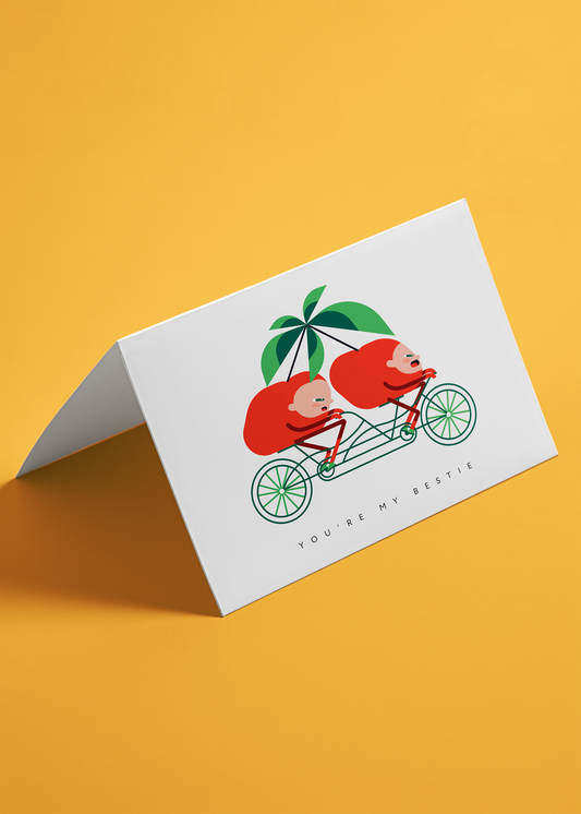 You're My Bestie — Folded Card