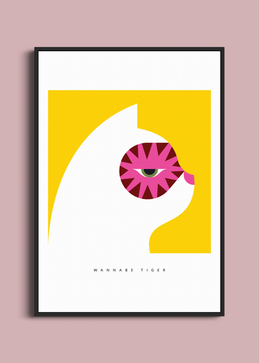Wannabe Tiger — A3 Poster